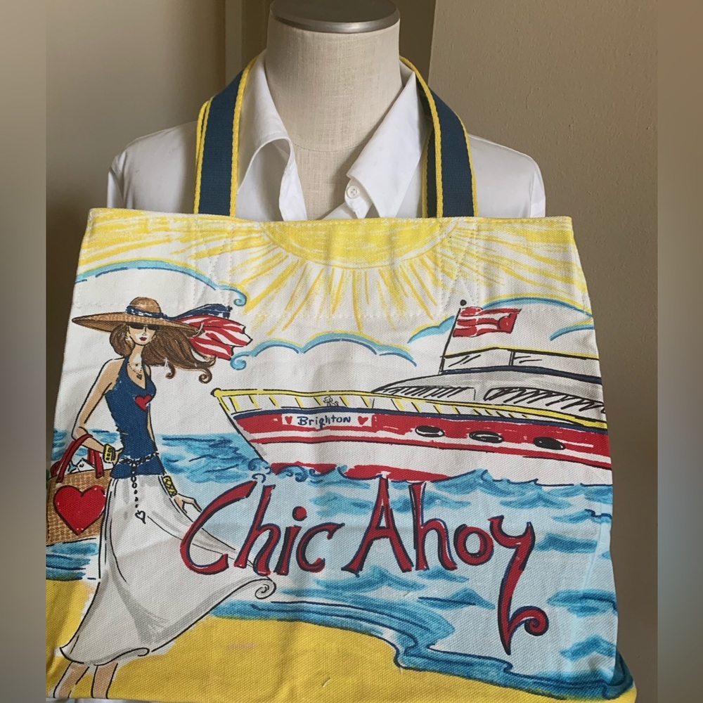 Brighton Chic Ahoy Tote - Picture 2 of 7